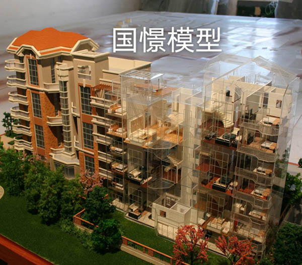 阿拉山口市建筑模型
