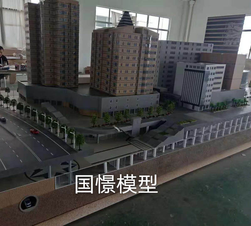 阿拉山口市建筑模型