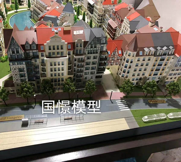 阿拉山口市建筑模型