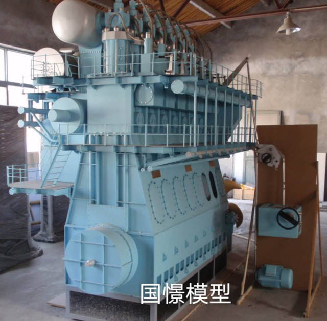 阿拉山口市发动机模型