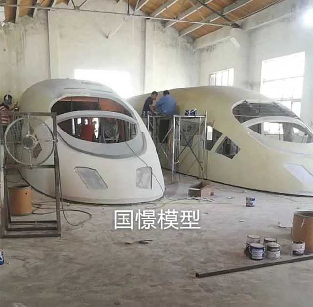 阿拉山口市高铁模型