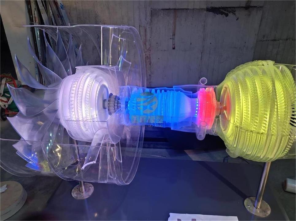 阿拉山口市飞机发动机模型