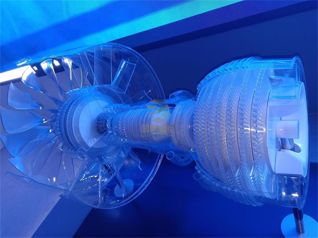 阿拉山口市飞机发动机模型